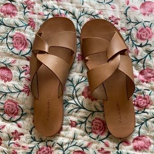 Tahari slide sandals size 8